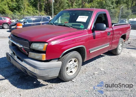 2004 Chevrolet Silverado C1500 z USA, uszkodzony, nr VIN 1GCEC14T84Z272062